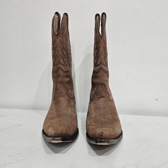 Rudel Western Boots Embroidered Pointed Toe Cowboy Boots Men's Size 9.5 - Picture 6 of 16